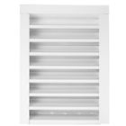 Glff1424wh Unbranded Rectangle Gable Vent Paintable Screen Nailing Flange White Steel