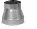 63467850144 Gvl0040 Imperial New 6-in Dia X 4-in Replacement Galvanized Steel Round Duct Reducer