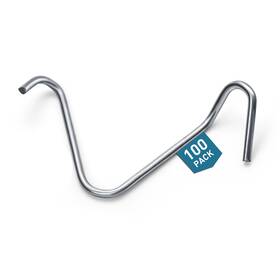 Hanaruer Gsj100-wupj 100pcs T-post Wire Clips Galvanized Steel Fence For T