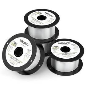 Hb-250fw Hibumfx Spool Aluminum Electric Fence Wire 250-feet 17 Gauge 4 Silver