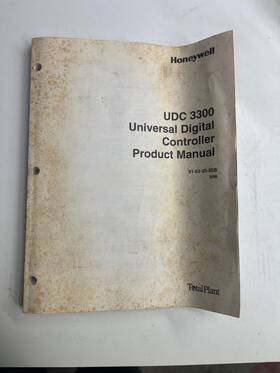 Honeywell 51-52-25-55b Udc 3300 Product Manual