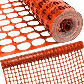 Stf-or-4100 Houseables Plastic Mesh Fence Construction Barrier Netting Orange
