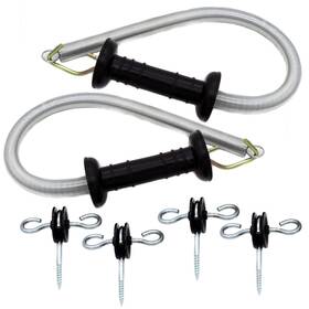 16ft-menba Jbtoziuy 084 2 Set Of Electric Fence Spring Gate Handles Kit Handle