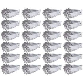 Keenso1vtm8r74nc Keenso 24pcs Aluminum Alloy Inline Ratchet Fence Wire Strainer Tensioner For