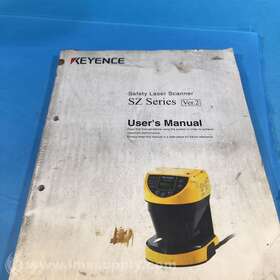 96123e Keyence Sz Series Safety Laser Scanner Users Manual Usip