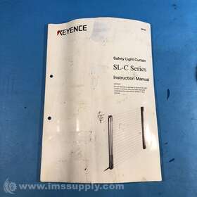 96m1322 Keyence Instruction Manual Sl-c Series Light Curtain Usip