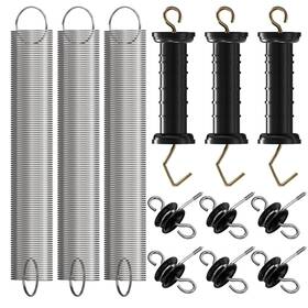 Lifence Lf8007 12pcs Electric Fence Gate Kit 3 Sets Spring Handles