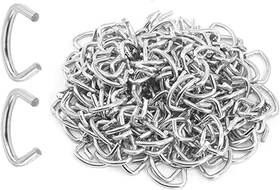 Lonlyeagle 240806003 1000pcs 1/2 Inch Galvanized Hog Rings Assortment Kit Professional Rings