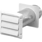 Lpvb4z Dundas Jafine Wht Louvered Vent Hood Pack Of 060672270071