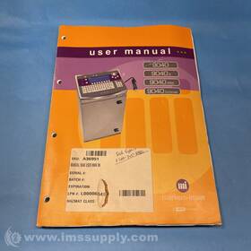 Markem Imaje L000066545 User Manual Usip