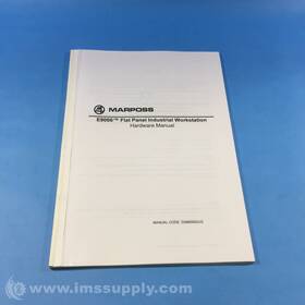 D2660002ug Marposs Manual Flat Panel Industrial Workstation Fnfp