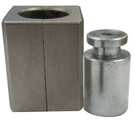 71099-tc Mastercool 935743360958 Silver 3/8 Inch Transmission Cooling Line Die And Adapter Set For Gm