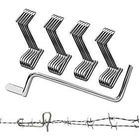 1236 N-a 20 Pack Fence Wire Tensioning Tool For Turnbuckles Barb Tensioner With