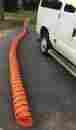 N7605 N7605-new Nutmeg Utility Products 20 Ft Long X 8 Orange Blower Construction Hose-nutmeg In Box