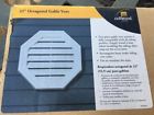 Octgvh04 Cellwood Ply Gem Inch Octagon Gable Vent White Two Piece