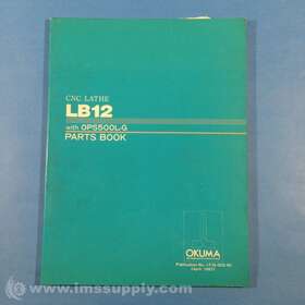 Ops500l-g Okuma Lb-12 / Parts Book Usip