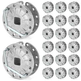 Qwork Dg15941 Fence Tightener 20 Pcs Rapid Inline Tensioner Strainer For