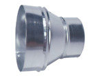 R14x12 Unbranded Round Reducer Home Ventilation Hvac Durable Galvanized 050206926406
