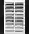 Rg1424 Metal Fab 14w X 24h Return Grille Hvac Dcut Cover Easy Air Flow Flat Stamped Face