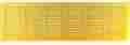 Rg308 Return Grille Hvac Metal Fab 30w X 8h Dcut Cover Flat Stamped Face Yellow 635414988929 0635414988929