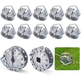 Saysurey Fas-saysurey-380 12 Pcs Electric Fence Tightener Wire Rapid Wire