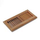Sm-0414-s Welland Inch Santa Mahogany Wood Vent Self Rimming Floor Register