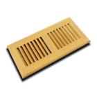 Sm-0614-s Welland Vents Floor Register Self Rimming Unfinished Santos Mahogany
