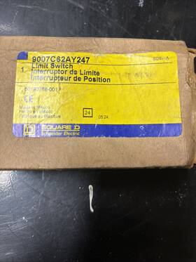 Square D 9007c62ay247 Limit Switch