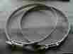 T40h-75-875-za Voss Stainless Steel Boat Marine 8-3 4 Hose Clamps Pair 2