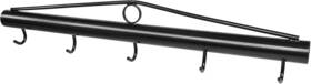 Tr20210604001 Touri 32 Black Steel 5 Hook Chain Link Fabric Fence Stretcher Bar For Even Ten