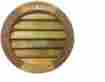 V-102-18vcd Al S Millworks 18 In Wood Round Decorative Louver Wall Vent Aluminum Air Louvered 57464 10218