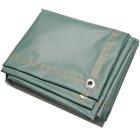 Vl130610grn Sigman Flame Retardant Tarp Oz Vinyl Laminated Polyester Made In