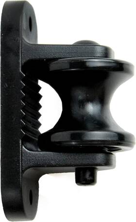 Zareba 084644497723 Black Plastic Roller Insulator For Wood Posts - 10 Pack