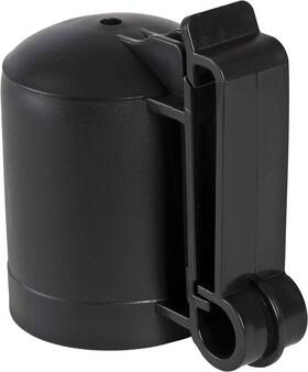 Zareba 084644500935 Itcpb-z T-post Safety Cap And Insulator 10 Per Bag Pack Black