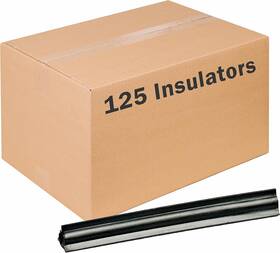 Ht4fti25 Zareba 4-inch Fin Tube Insulator 125 Insulators