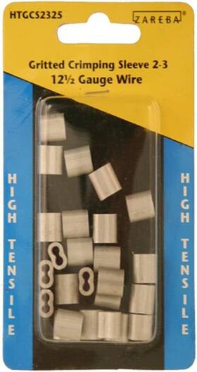 Htgcs2325 Zareba Gritted Crimping Sleeve 2-3 1 Pack