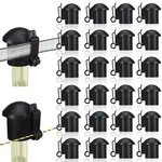 24 Pcs Electric Fence Insulators And Post Safety Cap, Topper .... Fixed Price $58.61.