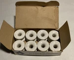 Vtg Box Of 8 Wpc Fencing Systems # WP36 Corner Type Porcelain Insulators- Pcs. Fixed Price $19.60.