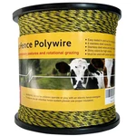 Upgraded Electric Fence Polywire 3366 Feet 1026 Meters, Stainless Steel Str.... Fixed Price $68.42.