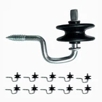 Qmark 10 Pack Electric Fence Wood Post Anchors, Screw-in Insulators.... Fixed Price $23.38.
