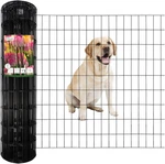 Black Pvc Coated Welded Wire Fence 36 Inch X 50 Foot, 2 14GA, Gard. Fixed Price $143.99.