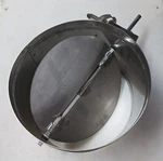 Air Balancing Damper 631924. (12" Diameter 8" Long)**stainless Steel**. Fixed Price $275.00.
