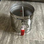 8 Inch Hvac Duct Manual Volume Backdraft Damper Full Stainless Steel Airflow .... Fixed Price $44.50.
