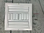 Hvac Premium 3 Way Curved Blade Supply Air Grille Maximum Flow Vent. Fixed Price $19.99.