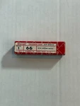 Starrett No. 66 Tempered Steel Thickness Gage With Straight Leaves, .0015"-.025". Fixed Price $29.95.