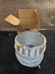 Non-insulated Flex Air Aluminum Dryer Vent Hose Hvac Ducting 14" 25' Silver. Fixed Price $42.47.