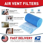 Air Vent Polyester Filter Roll Merv 8 Hvac Furnace Cut To Fit 12" X 140". Fixed Price $14.95.