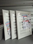 Novik 18X24 Vinyl Gable Vents Pack!!! 2403200044C New. Fixed Price $64.99.