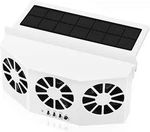 Car Solar Powered Window Exhaust Fan, Air Purifier, Vent Radiato. Fixed Price $51.52.