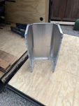 Viking 16" 12" Duct Cover Extension Stainless Steel Chimney Style Wall Hoods. Fixed Price $130.00.